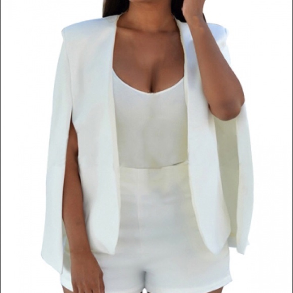 White Cape Jacket